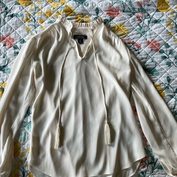 Lands End Blouse - Picture 2 of 3
